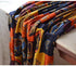 Bringsine Rectangular Cotton Linen Fashion Tablecloth - Vintage Mayan Culture Printed, 55 x 79