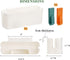 2 Pack Yopay Bedside Caddy Organizer, Plastic Bunk Bed Shelf, Dorm Bedside Holder, Multi Storage Pocket Holder for Kids