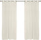 Escape Easy to Install Sheer Outdoor Curtain, 54" x 108", Ivory