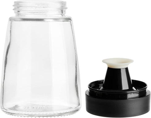Set Pack 2, 5.5 oz, Juvale Glass Oil & Vinegar Dispenser - Leak-Proof No-Drip Glass Salad Dressing Bottle & Sauce