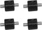 PIAOLGYI 4 Pack Replacement Small Wheels for Wyze Cordless Vacuum Floor Attachment, Compatible with Wyze Cordless