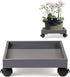 Skelang Square Wheeled Plant Dolly - ABS Planter Trays, Heavy Duty, Load Capacity