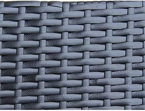 ODSK 220ft) Woven Rattan, Plastic PE Wicker Repair Material for Garden Chair Black Table Patio Furniture Storage Basket