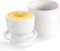 Besmeety 250g Butter Crock, 5.12" Large Butter Dish with Lid for Countertop,