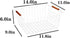 LeleCAT Large White Wire Baskets with Wooden Handles for Storage, Organizer Baskets for Cabinets, Closets, Kitchen