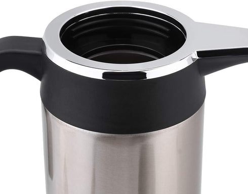 Electric Car Kettles, 450ml Boiling Heat Cup, Insulated Bottles with 12V Cigarette Lighter Plug