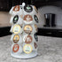 Nifty K Cup Holder for K-Cups, 35 Pod Carousel, 360-Degree Spins, Modern White Kitchen Organizer
