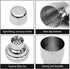12oz Stainless Steel Cocktail Shaker, Small Single Bar Shaker for Martini Margarita Alcohol Drink Mixer