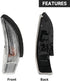 Front Left Side Wing Mirror LED Turn Signal Light, Compatible for Toyota Corolla 2014-2019, Replace Part 8174052050