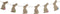 BinaryABC Easter Bunny Rabbit Burlap Banner - Easter Decorations