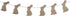 BinaryABC Easter Bunny Rabbit Burlap Banner - Easter Decorations