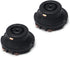 Fielect 2pcs Electric Kettle Base Coupler Connector, Black Temperature Control Tip Top Base Socket 220V