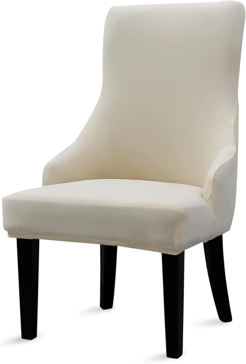 Liykimt Stretch Wingback Side Chair Slipcover-Accent Chair Cover Slipcover with Arm,Washable Upholstered