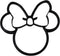 THEMED MAGICAL MOUSE COOKIE CUTTER, BOW HEAD FACE CARTOON CHARACTER, MADE IN USA PR530S