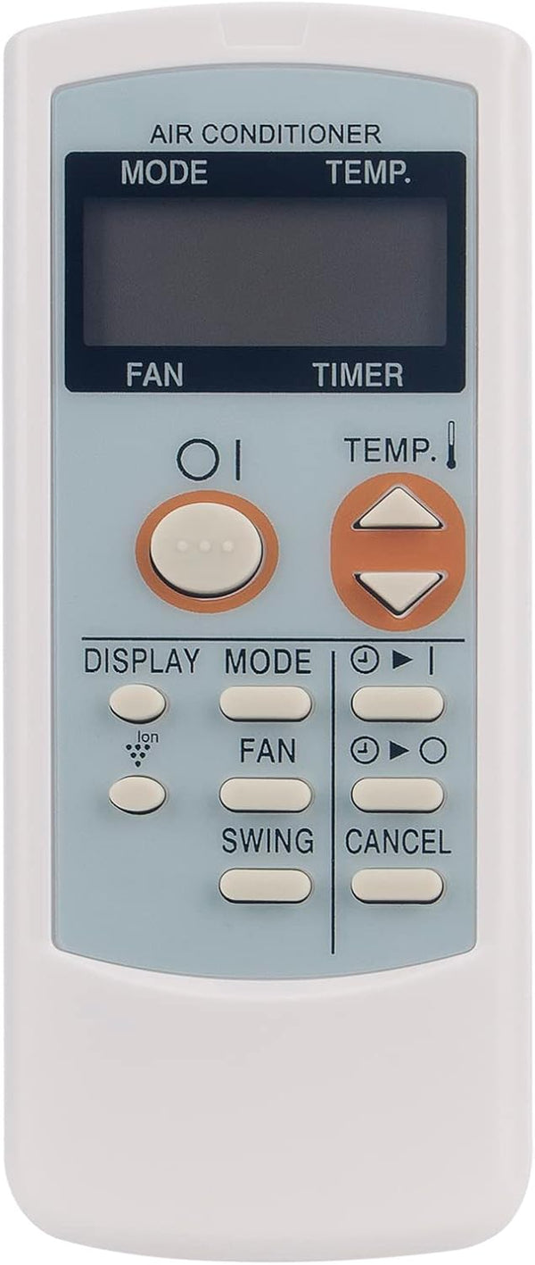 Remote Control Replacement for Sharp Portable Air Conditioner CV-2P10SX, CRMC-A775JBEZ, CV-2P10SC