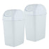 Superio Mini Desktop Trash Can, Portable Plastic Garbage Can for Countertop, Bathroom, Compact Waste Bin 5L