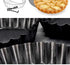IELEK 12 Inch Non-Stick Tart Quiche Flan Pan Molds, Round Removable Loose Bottom Heavy Duty Pizza Pan