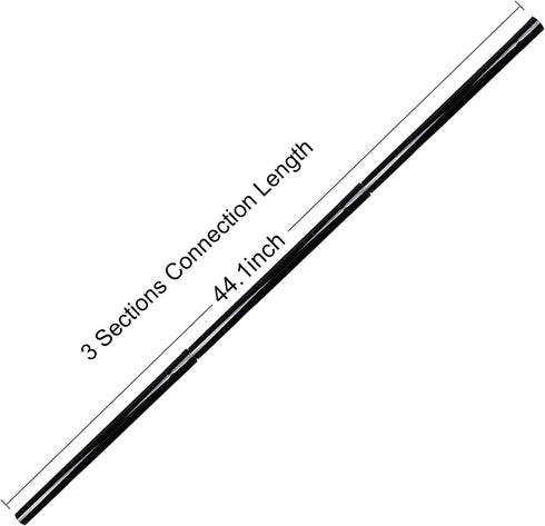 Vacuum Extension Wand 1 1/4" for Shop Vac Accessories, 14.7" Long, 3pcs Extension Pipe Vacuum Tubes
