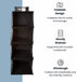 4 Closets Closets Homiegear Wall Hanging Organizer, Storage Case Racks - Organization Storage System for Caps, Wallet