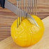 Stainless Steel Slicer Chopper, All-In-One Onion Holder for Tomato, Lime, Lemon with Odor Remover Tool