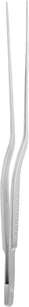 Mercer Culinary 6-1/2 Inch Precision Plus Chef Plating Tong, Offset, 18-8 Stainless Steel