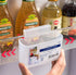 2 Pack Cheese Slice Holder for Fridge, Refrigerator Side Door Hanging Storage Container Box for Kitchen