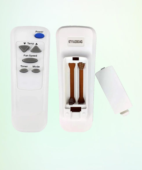 AC Remote Control for LG Air Conditioner Models LT1034HNR, LW1224RSMX, LW1214ER, and more
