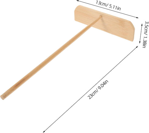 Pancake Spreader Kitchen Tools Pancake Scraper Wooden Crepe Making Tool Crepe Spreader by Hemoton