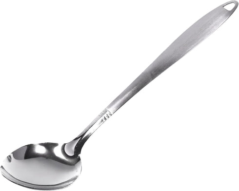Chef Craft 10230 1-Piece Stainless Steel Solid Spoon, 13-Inch