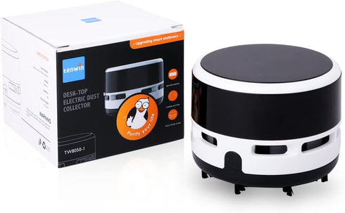 FineInno Desk Vacuum Cleaner Mini, Portable Cordless Sweeper for Home, Office, Cars, Pet Hairs