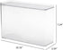 FABROK Clear Plastic iPhone Case Organizer, Storage Holder Box with Lid for Cell Phone Basic Cases, Multifunctional for