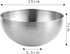 YIKANGHENG Stainless Steel Salad Bowl, 720 Ml (0.2 Gal) Food Grade Bowl for Salads, Soup, Rice, Cereal, Breakfast, Dinner, Serving and Oatmeal at Home and Outdoors (1, 15 cm) by YIKANGHENG