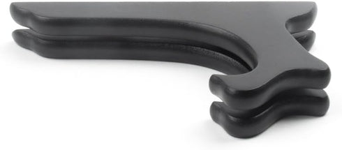Fox Run Black Wood Plate Stand, 6-Inch