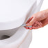 Daycount 4-Pack Toilet Cover Extractor Lid Lifter Holder - Self Adhesive Toilet Lid Protector