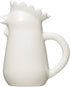 Creative Co-Op 5.25" H Chicken Shaped Stoneware Creamer