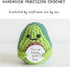 Generic 3 Inch (4 Positive Potato Bulk Emotional Support Pickle, Handmade Crochet Vegetables Animals Dolls