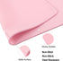 Pink Baking Mat - Reusable Multipurpose Kid Placemat, Silicone Heat Resistant Kitchen Countertop Dough Pad 23.6'' x
