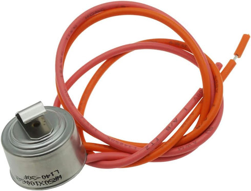 Siwdoy 2 PC WR51X10055 Defrost Heater, 2 PC WR55X10025 Temperature Sensor, Compatible with GE Hotpoint