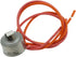 Siwdoy 2 PC WR51X10055 Defrost Heater, 2 PC WR55X10025 Temperature Sensor, Compatible with GE Hotpoint