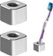 Linkidea Toothbrush Holder, Mini Aluminum Single Holder Stand for Pen, Pencil, Shaver, Razor,