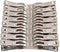 Clothes Pins 32 Pcs Metal Beach Chair Towel Clips, Heavy Duty Stainless Steel Clothespin