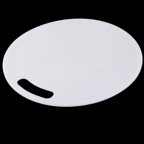 uxcell Plastic Kitchen Round Dual Side Cutting Mats for Fruit, Vegetable, and Meat Chopping