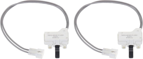 MECCANIXITY 3406108 Dryer Door Switch Replacement - Part AP6008562, PS346705, Pack of 2