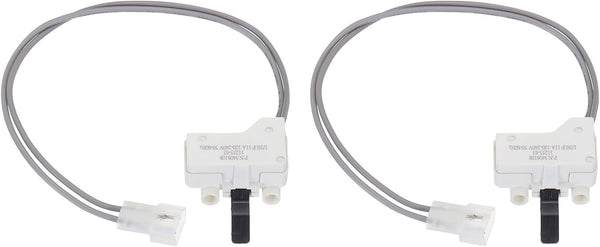 MECCANIXITY 3406108 Dryer Door Switch Replacement - Part AP6008562, PS346705, Pack of 2