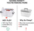15qt HEY FOLY White Medicine Organizer Storage Box with Tray, Plastic First Aid Box Empty, Thickened Medicine Container