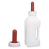USUNFARM 2 Screw Nipple Calf Feeding Device Quart, Calf Feeding Bottle with Rubber Nipple & Cap, Handle Milk Pot Calf