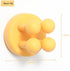 4Pcs iBetterLife Good Grips Razor Holder - Silicone Toothbrush Holders for Shower Wall Mounted Self Adhesive Cute Dorm