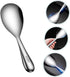 Serving Spoon, Japanese Rice Ice Cream Spoon, Premium 304 Stainless Steel Mini Scoop for Food Home