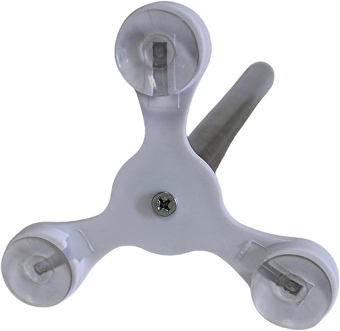 Stainless Steel Suction Cup Paper Towel Holder, Kitchen Bathroom Spare Toilet Paper Holder with Non-Slip Grip Base