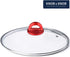 Universal Pot Lid Red Knob, Heat Resistant Replacement Handle for Crockpot, Glass, Steel Lids, Easy Grip Lid Handle (1